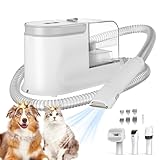 Ozumek Dog Grooming Vacuum, Dog Grooming Kit with Pet Clipper...
