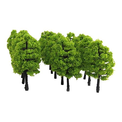 SPORTARC 20Pcs Model Trees Artificial Tree Train Railroad Scenery Architecture Tree 1:100 - Image 2