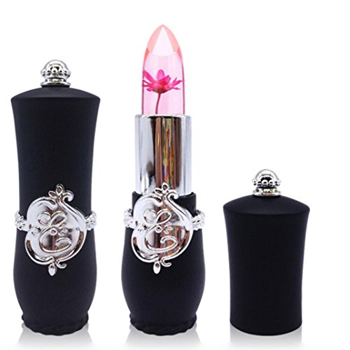 Start Official Waterproof Flower jelly Moisturizer Temperature Color Change Lipstick and Lip gloss (New 2018 F)