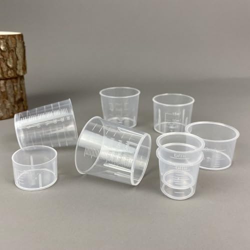 Vaso Medidor Transparente Mini 100ml miniatura 7
