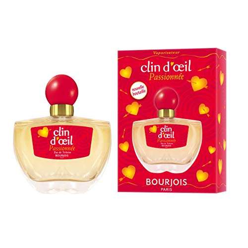 Bourjois Eau de Toilette Femme Clin D'Oeil Passionnée, 75ml