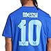 adidas Men's Messi T-Shirt, Semi Lucid Blue, XX-Large