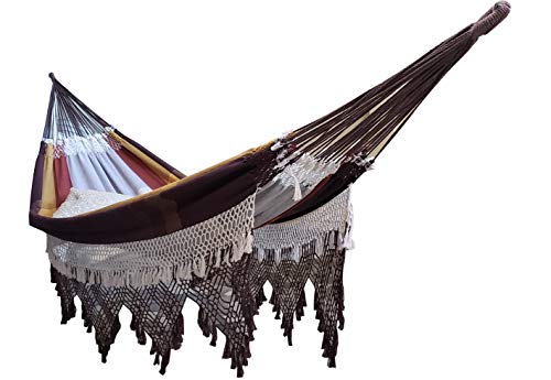 Rede de Dormir Casal Extra King Size Suprema várias cores (Marrom, 1)