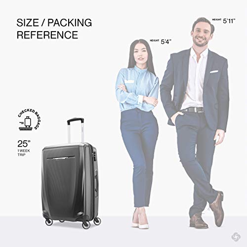 Samsonite Winfield 3 DLX Checked Medium