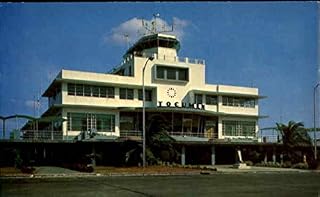 The Administration Building Of The International Airport Tocumen, Panama Original Vintage Postcard
