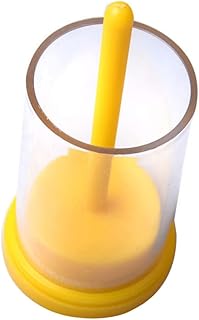 Mipcase Acessórios Equipamentos De Apicultura Suprimentos Para Apicultores Ferramentas De Apicultura Suprimentos Para Apicultura Garrafa Rotulada Garrafa Plus Size Amarela Transparente