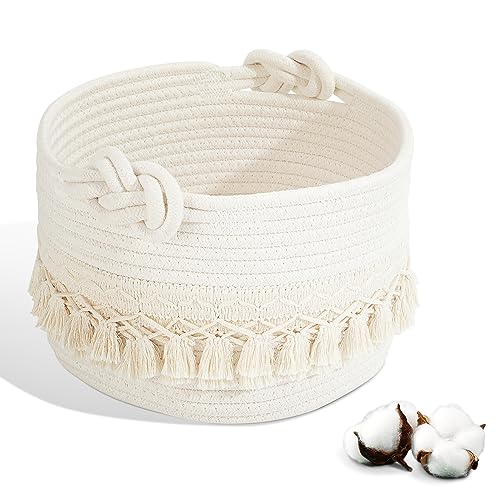LA BONHEUR Aufbewahrungskorb Baumwoll Korb Geflochten Kinder...