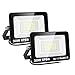 SKYWORLD Pack de 2 projecteurs LED 30W pour extérieur, lampe de sécurité extérieure 3000LM, blanc jour 6000K, projecteurs LED pour extérieur IP66 étanches pour jardin, terrain de jeu