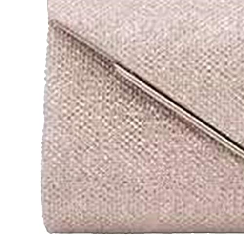 Sac de soirée rose à strass idéal pour mariage et grands dîners