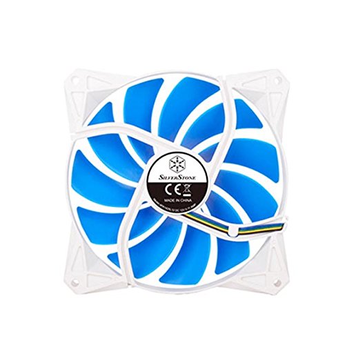 Silverstone SST-FQ91 - Ventola Pwm Serie Fq 92Mm, High Airflow, Blu-Bianco - 5