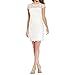 Adrianna Papell Women's Cap-Sleeve Illusion Lace Dress