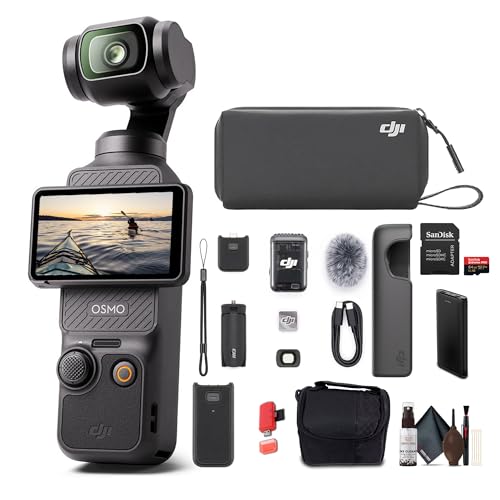 DJI Osmo Pocket 3 Creator ComboA3X^rC[[V 4K/120fpsrfIA^b`XN[}CNtnhwhVlogJ (CP.OS.00000302.01) + P-Bank + 64GB [J[h