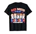 Red White And Blue Baby Crew Mother Baby Unit Nurse 4th July T-Shirt