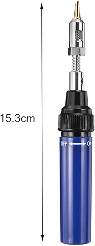 Miniatura 4 de Cabeza de antorcha de propano, pistola de soldadura inalámbrica, pluma de soldadura de gas, quemador de butano, pistola de aire caliente,
