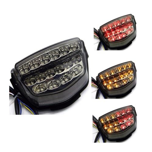 Clignotants LED moto CBR1000RR avec étui de feu arrière