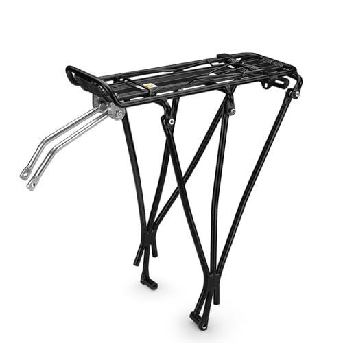 Flexzion Adjustable Bicycle Cargo Rack with Hardware