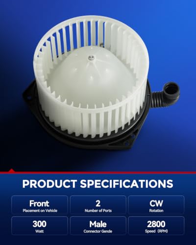 Image of KAX PM4059 AC Blower Motor for Nissan Titan 2017-2022, Titan XD 2012-2022