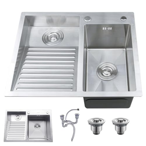 Fregadero de cocina con baúl ideal para optimizar el espacio del balcón 2
