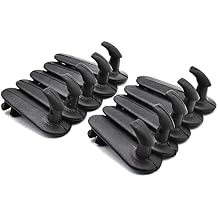 XUKEY 10pcs Car Floor Mat Clips for Nissan X-Trail Rogue Sport Qashqai Sentra Frontier Navara NP300 Sunny Carpet Holders Fixing Clamps Hooks Retainer Retention Cargo Fastener