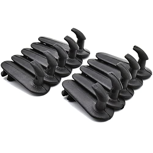 nissan sunny car parts - XUKEY 10pcs Car Floor Mat Clips For Nissan X-Trail Rogue Sport Qashqai Sentra Frontier Navara NP300 Sunny Carpet Holders Fixing Clamps Hooks Retainer Retention Cargo Fastener