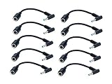 [10 Pack] Adapter 7.4x5.0mm to 4.5x3.0mm Tip Connector Converter K0Q39AA for Hp Pavilion Envy Elitebook Probook Spectre Compaq Presario Dongle Barrel