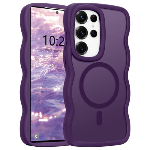 Pepmune for Samsung Galaxy S26 Ultra Case Curly Wavy Frame, Purple by Pepmune - Used condition - US$7.47