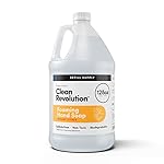 Clean Revolution Foaming Hand Soap Refill Supply Container, Ready to Use Formula, Dreamy Citrus Fragrance, Gluten Free, 128 Fl. Oz