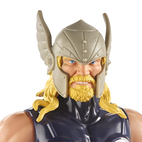 Marvel Avengers Titan Hero Serie Blast Gear Thor Action-Figur, 30 cm großes Spielzeug, Für Kinder ab 4 Jahren, Blue – Ansicht 5