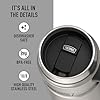 Thermos Stainless King 16 Ounce Coffee Desk Mug, Matte Steel