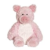 LIEFERUMFANG UND PFLEGE: 1x Stofftier Schwein „Softies Gabriel“, Farbe: Rosa, H: 28 cm (Stehen), Gewicht: 130 Gramm. Material: Polyester, Füllung: Polyester. Waschbar bei 40 Grad