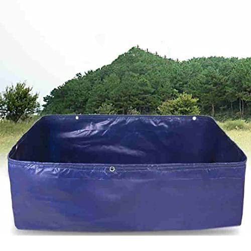 Réservoir d'eau pour l'aquaculture pliable portable en toile