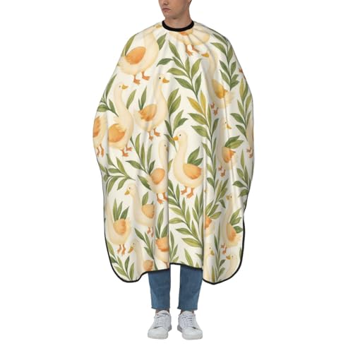 Capa de peluquería impermeable de 140x168cm para evitar manchas de tinte en la ropa