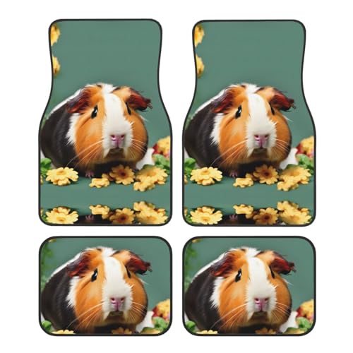 Tapis de voiture cochon d'Inde anti-saleté compatible berline et camion