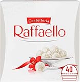 Ferrero Raffaello Pralines, White Chocolate Gift, Gifts for Christmas, Party Chocolate Box, Coconut, Crunchy Whole Almond and Smooth Cream, Box of 40 - Image 9
