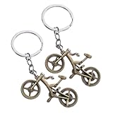 Llavero de bicicleta: con un dije de bicicleta, este colgante adornará aún más bellamente sus llaves, mochila o bolso, colgante de bicicleta colgante.