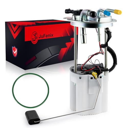 JuFenix Electric Fuel Pump Module Assembly with Pressure Sensor Compatible with Chevrolet Tahoe & GMC Yukon & Escalade 2004-2007, 4.8L 5.3L 6.0L 6.2L, Gas Only