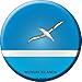 SMART BLONDE Midway Islands Novelty Metal Circular Sign C-353