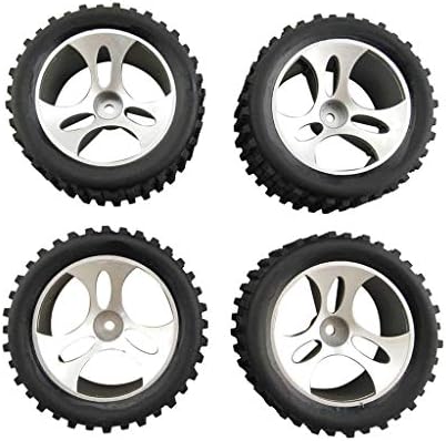 Fytoo 4PCS Car Spare Parts Wheels for Wltoys A959 RC Remote Control Vehicle Parts 4WD Wheel Spare Parts A959-01