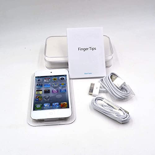 Screen Protector+Box Packaging +Mp3 （Original 32G White） Music Player For Ipod Touch (4Th Generation) #TOP2