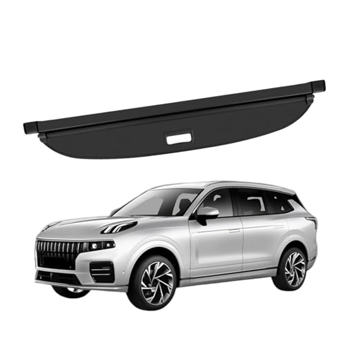 Cubierta de maletero para Lynk & Co 09 5 plazas 2021-2025, lona trasera enrollable