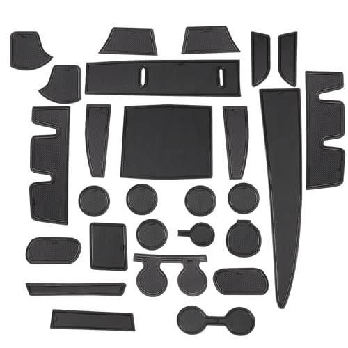 Tapetes para portavasos y ranuras Toyota Sienna 2021-2026 miniatura 7
