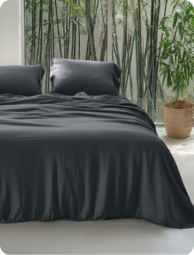 Image of Bedsure PureWoven Cooling Duvet Cover, Ideal for Hot Sleepers, King Size
