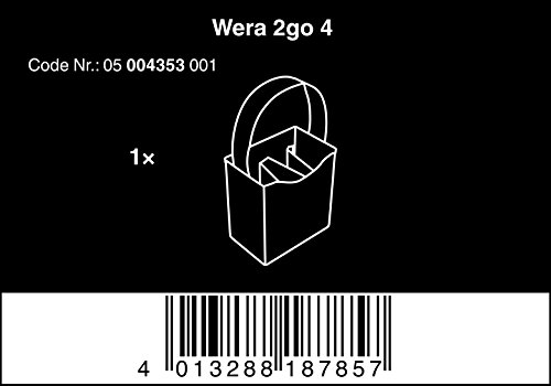 Wera 2go 4 Köcher, 165 x 105 mm, 1 Stück, 05004353001 – Bild 3