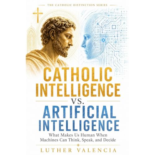 Catholic Intelligence vs. Artificial Intelligence Audiolibro Por Luther Valencia arte de portada