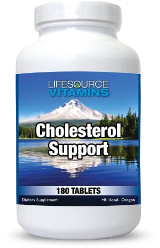 LifeSourceVitamins Cholesterol Support - 28 All Natural Synergistic Ingredients -