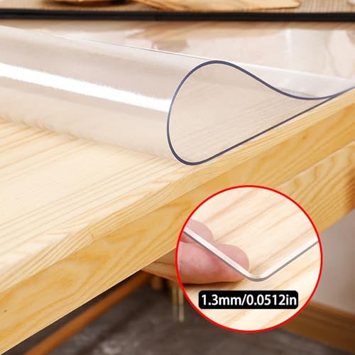 Tapis de table en PVC dépoli 1,3 mm de qualité supérieure - 2