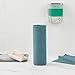 Restaurantware-Clean Tek Professional 11.8 x 11.8 Inch Microfiber Towel Rolls, 30 Reusable Towel Rolls - 30 Tear Away Sheets Per Roll, Perforated, Teal Microfiber Cloth, For All The Cleaning Tasks