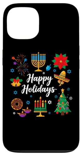 Happy Holidays jACRfBXvC X}zP[X iPhone 13 p