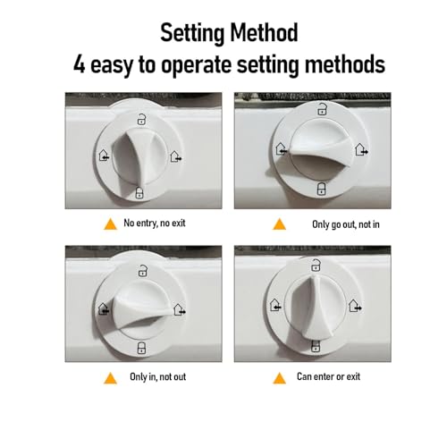 Hamwesh PET -Klappenentür, Multifunktionale Minimalistische Design Katzenklappen -Tür 4 -Wege -Swing -Design -Hundetür mit Einfacher Installation Modernes PP -Material für Zaunfenster (M)