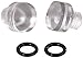 Moroso 65226 Clear View Sight Plugs for Carburetors